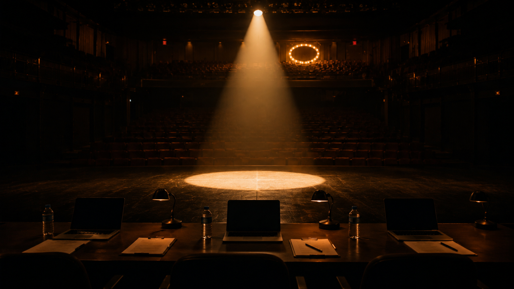 The Dark Swan audition stage